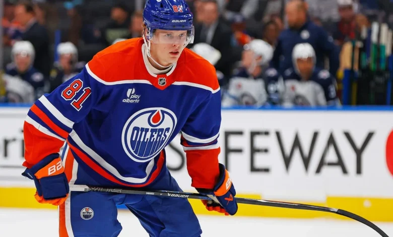 Oilers’ Josh Samanski to make NHL debut against Ducks