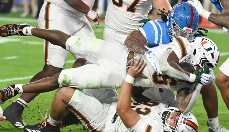 Ole Miss and Miami underway in the first College Football Playoff semifinal