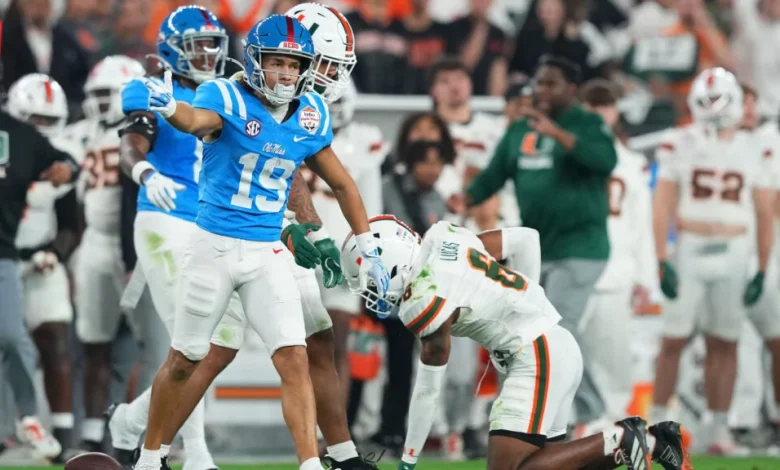 Ole Miss standout WR Cayden Lee plans to enter NCAA Transfer Portal