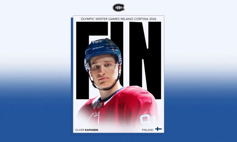 Oliver Kapanen named to Finnish Olympic roster