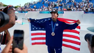 Olympic medalist Nyjah Huston fractures skull and eye socket in skateboarding accident