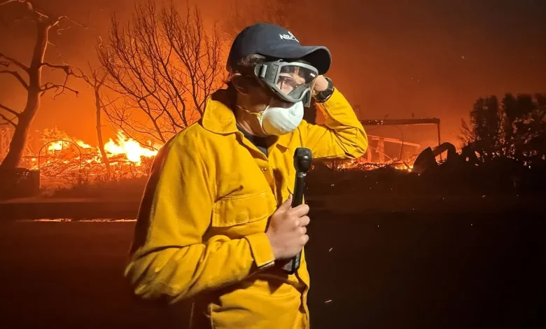 On the Frantic Front Lines of the Los Angeles Fires With Governor Gavin Newsom