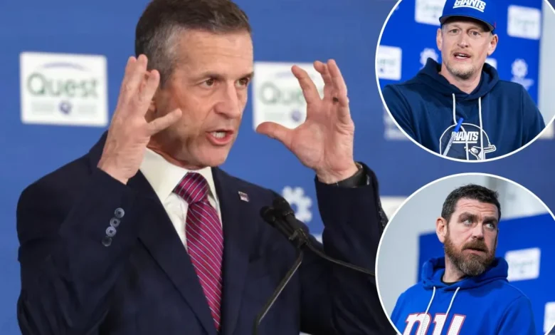 Only two Giants coaches surviving John Harbaugh's staff overhaul