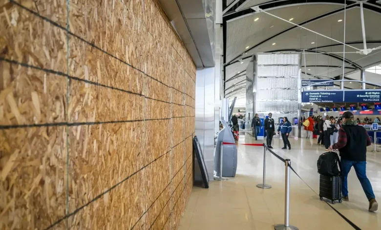 Operations back to normal after car crashes into Detroit Metro Airport terminal