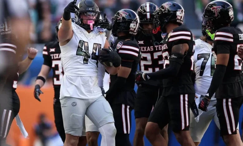Oregon vs. Texas Tech CFP takeaways: Ducks stifle Big 12 champs for third shutout in CFP era