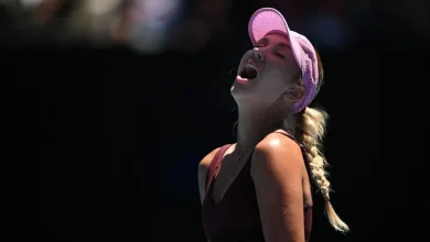 Österreichs neue Tennis-Hoffnung kämpft, aber verliert