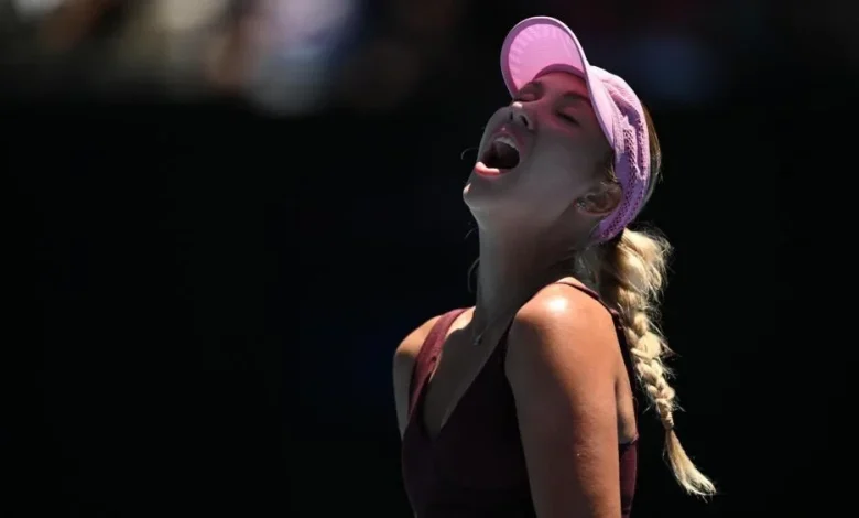 Österreichs neue Tennis-Hoffnung kämpft, aber verliert