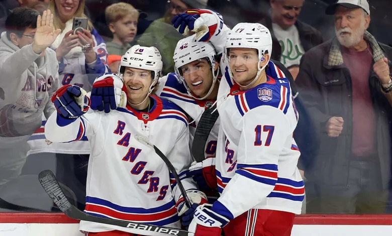 Othmann's first NHL goal