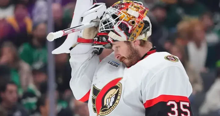 Ottawa Senators GM ‘disgusted’ over ‘fabricated’ rumours about Ullmark’s leave