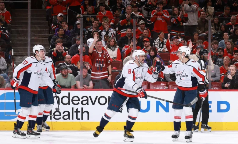 Ovechkin snaps it home