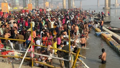 Over 9 Lakh Devotees Take Holy Dip In Prayagraj On Ekadashi