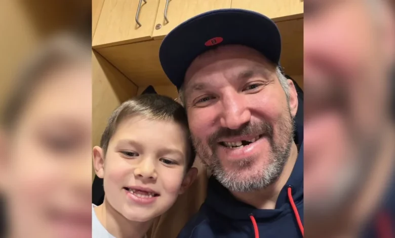 Ovi Jr. gets tooth pulled by Dad, leading to iconic selfie