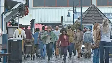 PERCY JACKSON Season 2: Walker Scobell Runs Through Steveston BC as Long Island