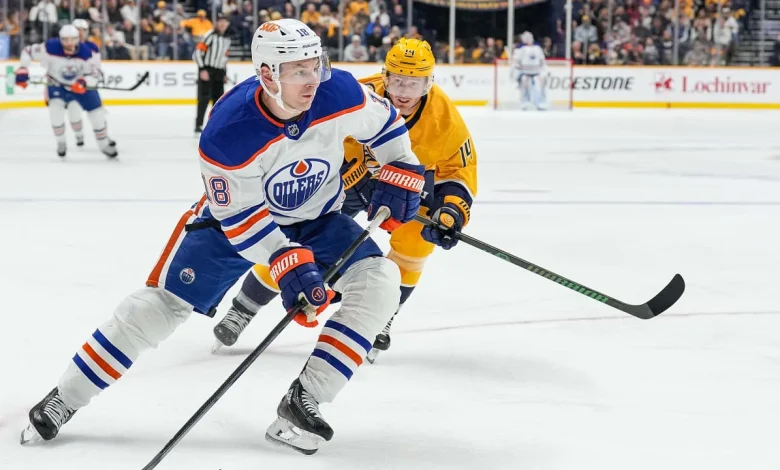 PRE-GAME REPORT: Oilers at Predators