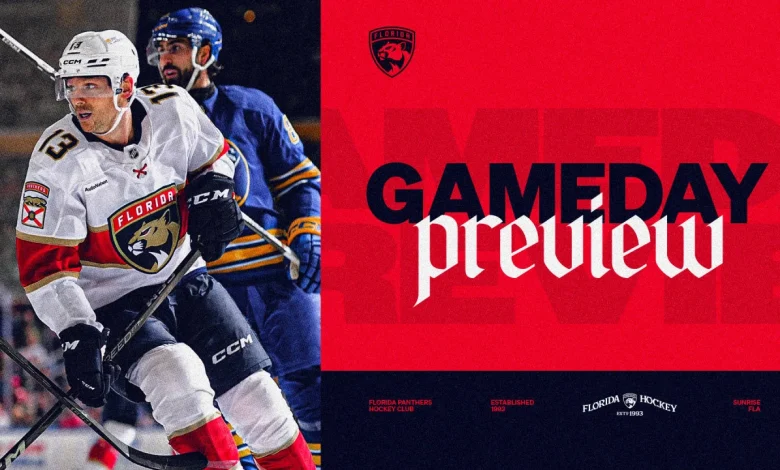 PREVIEW: Panthers try to cool off red-hot Sabres in Buffalo