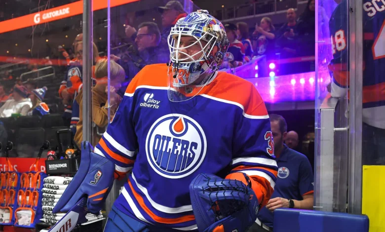 PROJECTED LINEUP: Jarry to make first Oilers home start against Devils