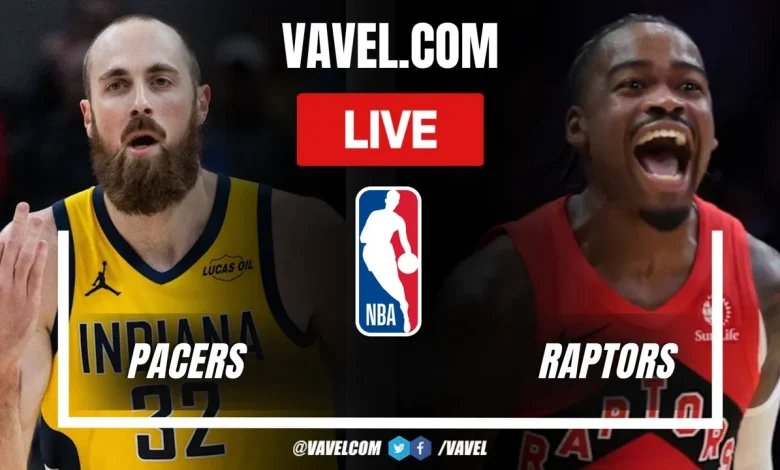 Pacers vs Raptors LIVE Score Updates: A closely contested NBA game (18-39)