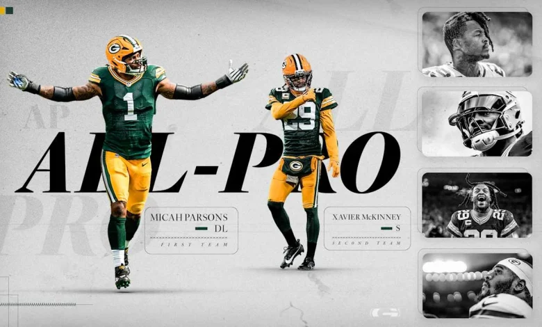 Packers DL Micah Parsons, S Xavier McKinney named to AP All-Pro team