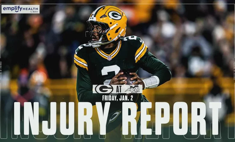 Packers list two questionable, rule out four vs. Vikings