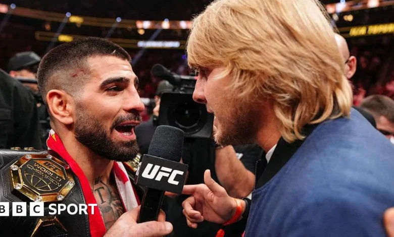 Paddy Pimblett vs Justin Gaethje: UFC 324 - Pimblett says Ilia Topuria could be stripped of title