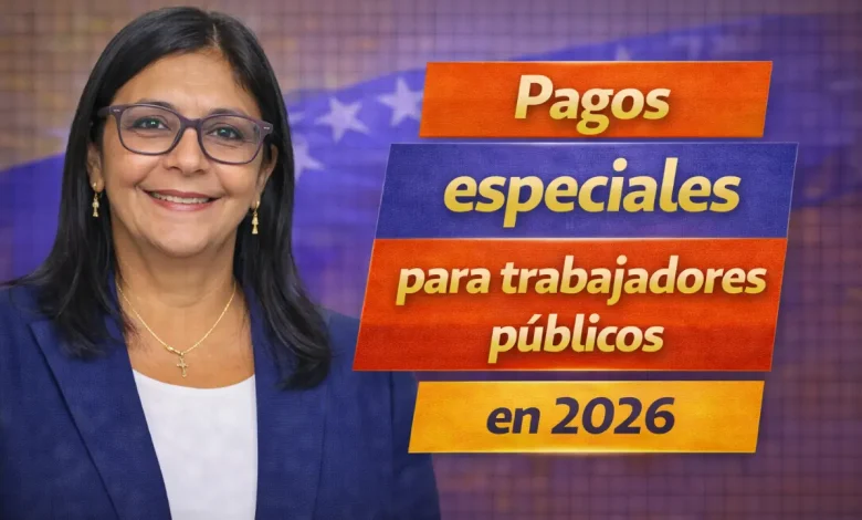 Pagos especiales para trabajadores públicos en 2026: bonos, ajustes salariales y nuevos beneficios anunciados por el Gobierno
