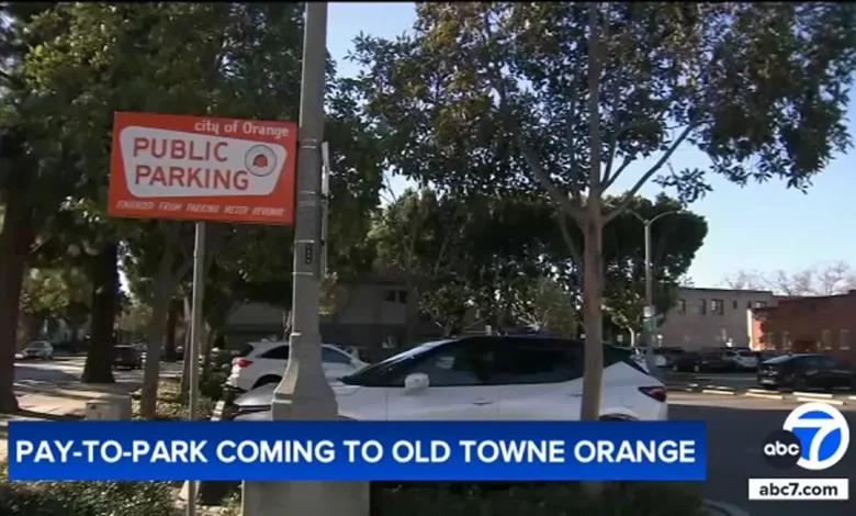 Paid parking coming to parts of Old Towne Orange. Here's what to know
