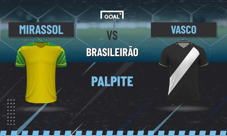 Palpite Mirassol x Vasco - Campeonato Brasileiro - 29/01/2026