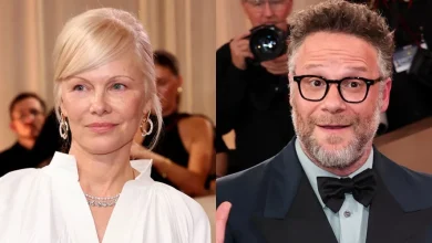 Pamela Anderson Explains Why She Felt ‘Yucky’ Being Close to Seth Rogen at Golden Globes 2026 | Pam and Tommy, Pamela Anderson, Seth Rogen | Celebrity News and Gossip | Entertainment, Photos and Videos
