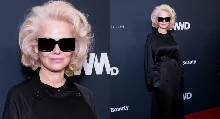 Pamela Anderson Goes Back to Blond at WWD Style Awards 2026
