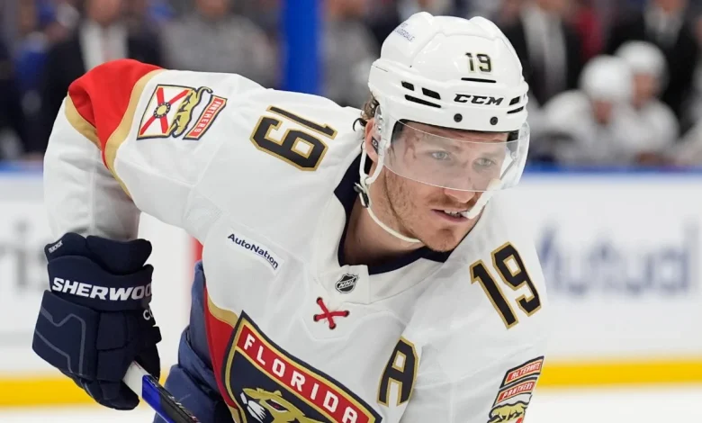 Panthers' Matthew Tkachuk to make season debut against Sharks