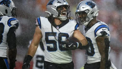 Panthers get assist from Falcons to claim NFC South title, first playoff spot since 2017