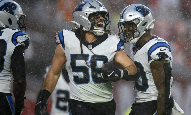 Panthers get assist from Falcons to claim NFC South title, first playoff spot since 2017