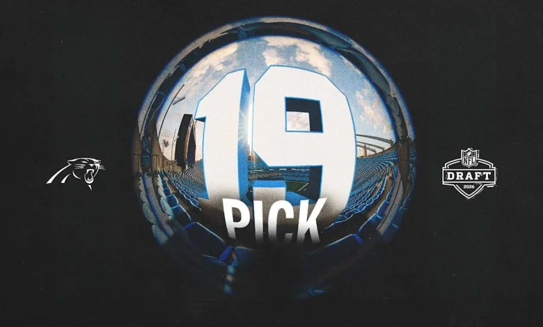 Panthers will pick No. 19 overall in the 2025 NFL Draft