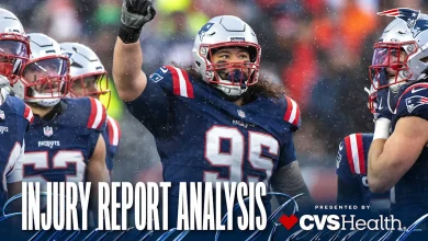 Patriots Rule Out NT Khyiris Tonga and List Three Players as Questionable for Wild Card Matchup vs. the Chargers