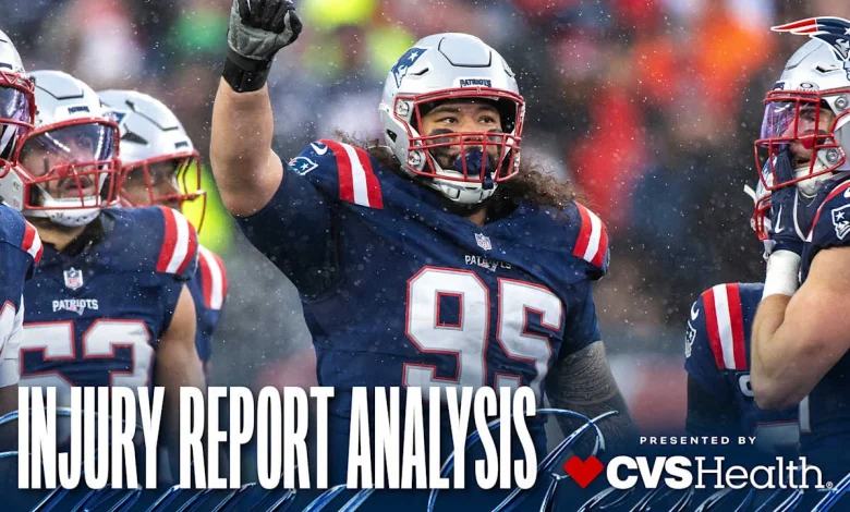 Patriots Rule Out NT Khyiris Tonga and List Three Players as Questionable for Wild Card Matchup vs. the Chargers