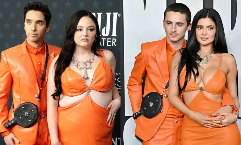 Paul W. Downs and Meg Stalter on ‘Marty Supreme’ Critics Choice Looks