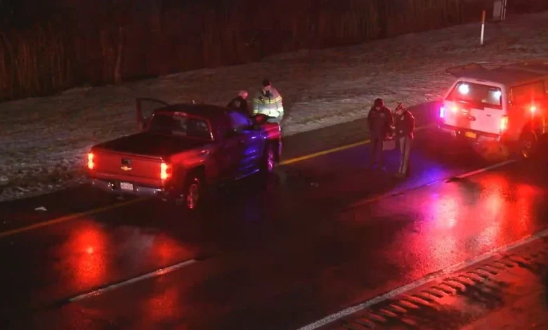 Pedestrian killed in crash on Route 104 in Webster