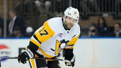 Penguins' Rust suspended three games for headshot on Canucks’ Boeser