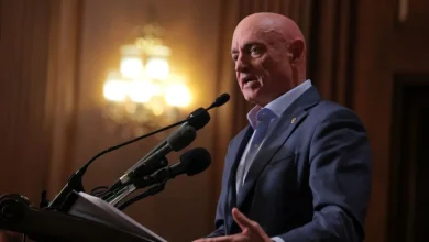 Pentagon cuts Sen. Mark Kelly’s military retirement pay as punishment over ‘illegal orders’ video