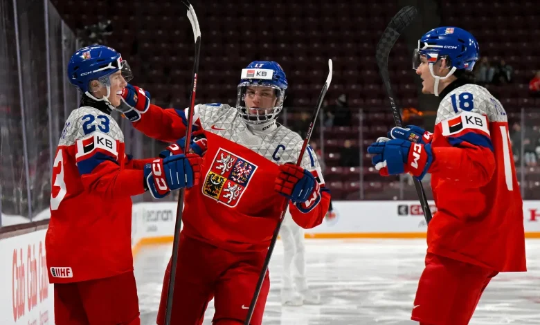Petr Sikora Scores Another Birthday Goal in World Junior Quarterfinals; Ready For Canada In Semis