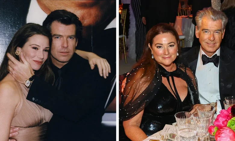 Pierce Brosnan's Wife, 62, Attacked By Trolls In Vile Post About Her 30-Year Transformation