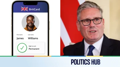 Politics latest: Starmer U-turns on plans for mandatory digital ID cards