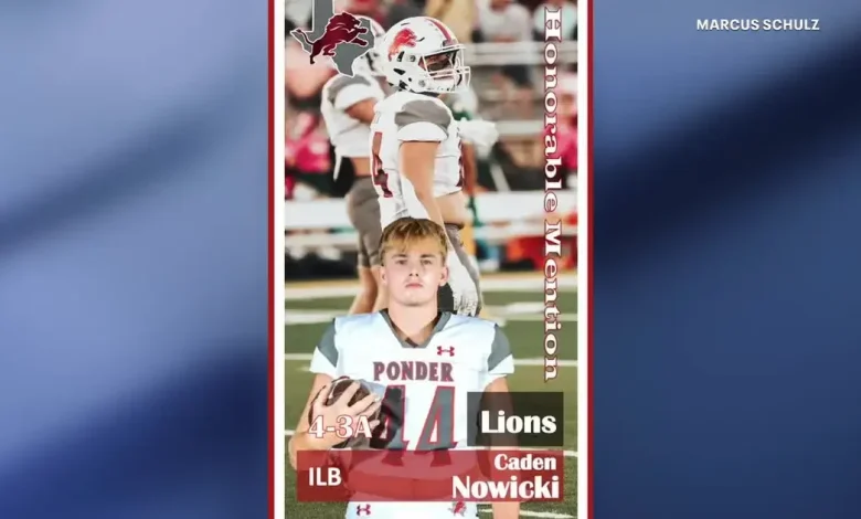 Ponder football player dies following sledding accident