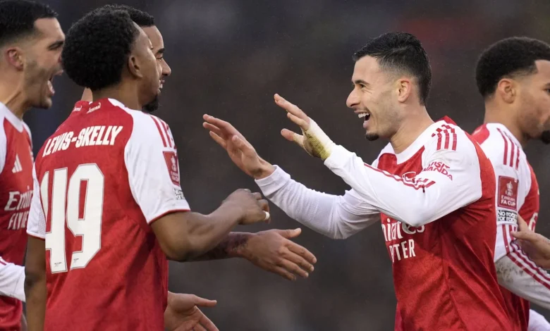 Portsmouth 1-4 Arsenal: Gabriel Martinelli responds to recent criticism by scoring FA Cup third round hat-trick