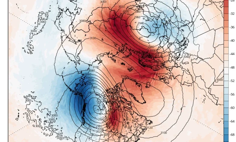 Possible Sudden Stratospheric Warming in early February could roll the dice towards colder weather