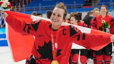 Poulin, Nurse headline Canada's women's Olympic hockey roster