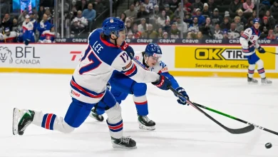 Predators draft picks Brady Martin, Ryker Lee getting noticed at World Juniors