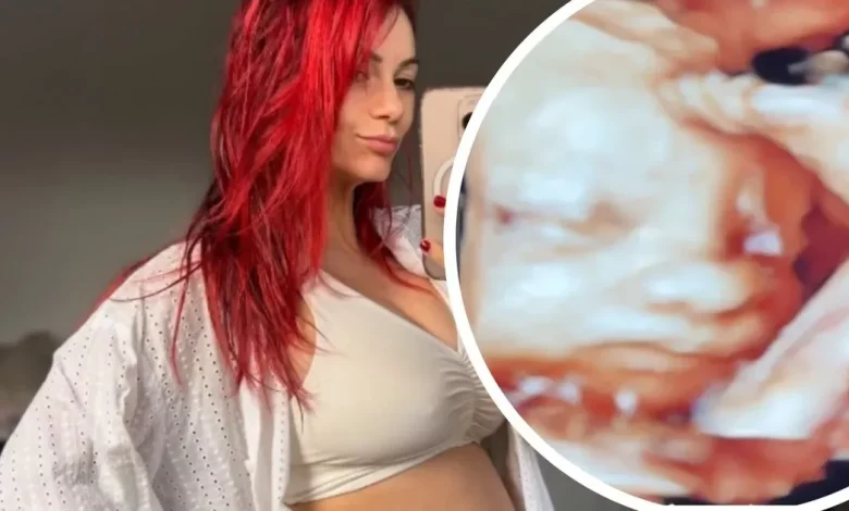 Pregnant Dianne Buswell shares first images of baby son and says 'extremely grateful'