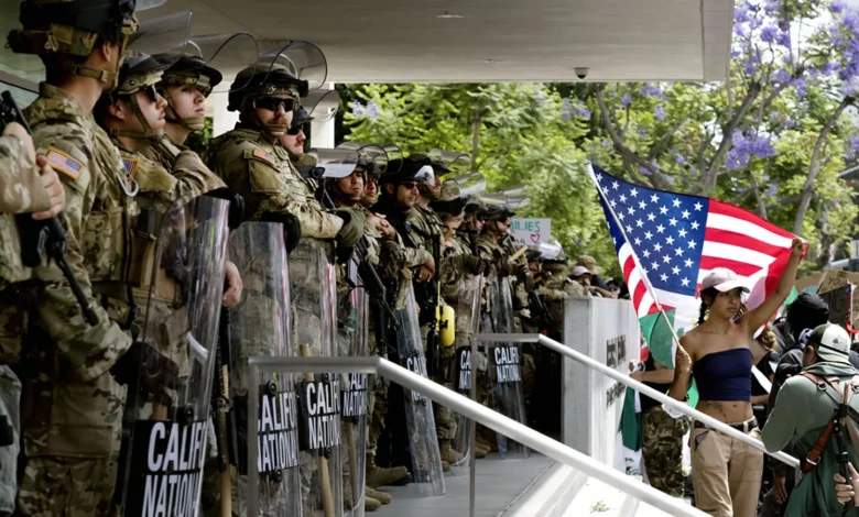 President Donald Trump announces National Guard to be removed from Los Angeles, Chicago and Portland
