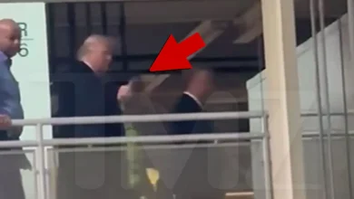 President Trump Filmed Flipping Off Ford Worker Who Yells 'Pedophile Protector' at Him